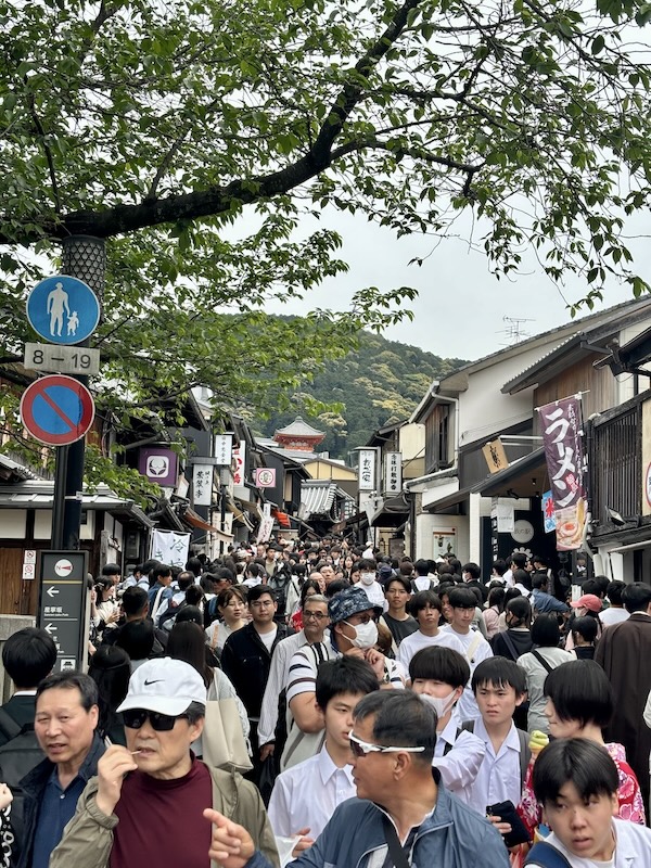 Cesta k Kiyomizu-dera